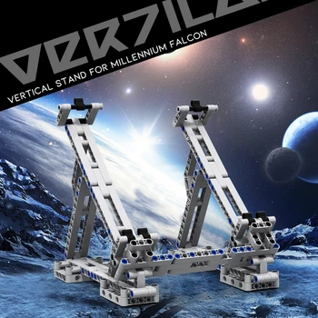 MOC Millennium Toys Вертикальная подставка для космического корабля, совместимая с коллекционной моделью 05007 и 75105 Ultimate