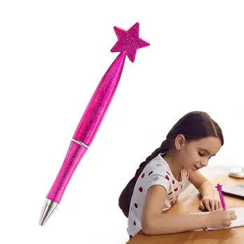  Ручка в форме звезды Ручки для письма Симпатичная шариковая ручка со звездой Гладкая Симпатичная Звезда Дизайн Многоцелевая шариковая ручка со звездой для школьных принадлежностей