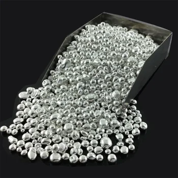 99,99% Чистое серебро Слитки Мелкие гранулы чистого сорта Наггетсы Инвестиции и ювелирное дело