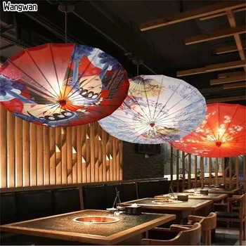 солнцезащитный крем китайский масляный бумажный зонтик защита от ультрафиолета женский зонтик японский стиль ресторан украшение потолка японский зонтик