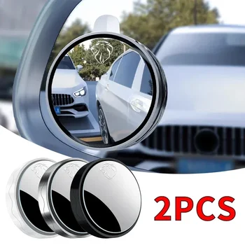 2 шт. Логотип автомобиля 360 градусов Слепая зона Автомобиль Зеркало заднего вида для Peugeot