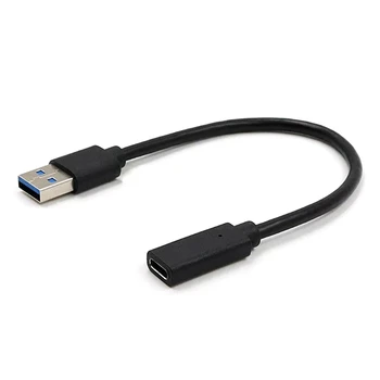  Кабель USB Type-C Кабель для быстрой зарядки 22 см Быстрая зарядка USB C Кабели Шнур для передачи данных Универсальный для телефонных планшетов