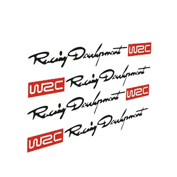 4 шт. Наклейки на ручку автомобиля WRC Rally Racing Stripe Автомобильные наклейки Винил для Audi A2 A3 A4 A6 A8 TT Q3 Q5 Q7