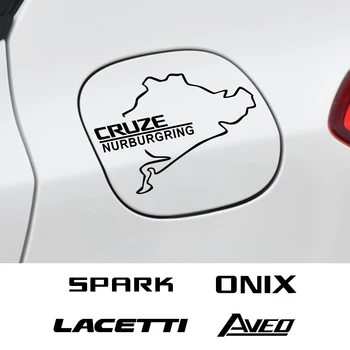 Наклейка на крышку топливного бака автомобиля для Chevrolet AVEO BOLT Cavalier Colorado Corvette Cruze Lacetti Onix Orlando Silverado Spark Suburban