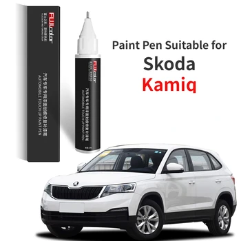  Ручка для краски подходит для Skoda Kamiq Закрепитель краски белый Специальные автомобильные принадлежности Kamiq Аксессуары для модификации Оригинальная автомобильная краска