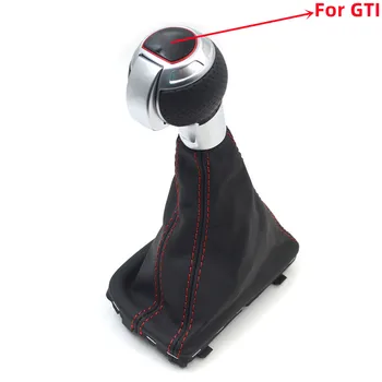 Для логотипа GTI R Rline Ручка переключения передач в сборе Для VW Golf 7 GTI Rline Passat
