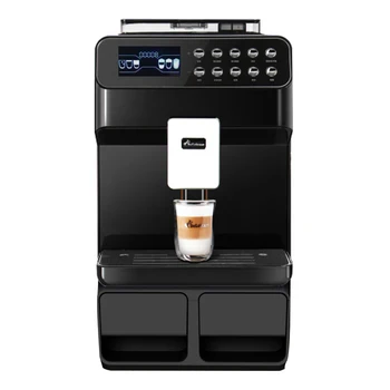 RTS A7S SUPIN Горячая свежемолотая кофемашина коммерческая Торговый автомат эспрессо на 19 бар Свежемолотый кофеварка