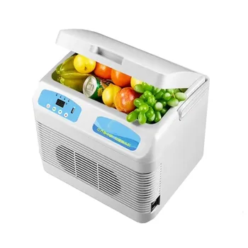 AC 12 В постоянного тока Холодильник Горячий Холод Портативный электрический холодильник