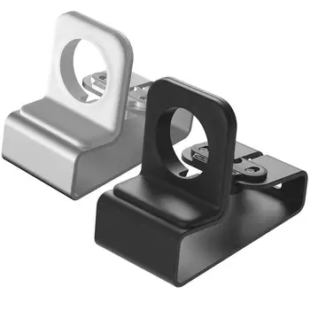 2 в 1 Настольный кронштейн для зарядки Настольная подставка для зарядки наушников Apple Watch Кронштейн для зарядки из алюминиевого сплава для Air Pods