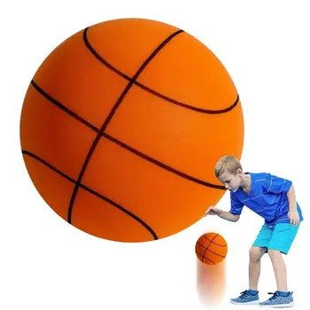 Бесшумный баскетбол Закрытый немой мяч Тихий баскетбол 24 см No 3/5/7 Мягкий поролоновый баскетбольный мяч для детей взрослых