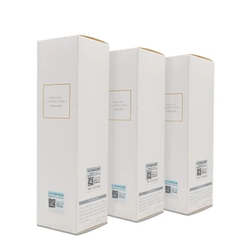  индивидуальный продуктКосметическая маленькая белая складная картонная коробка Пользовательские коробки для упаковки зубной пасты для косметической упаковки лекарств