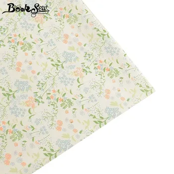 Booksew 100% хлопковая ткань метры африканская ткань цветочный дизайн telas одеяла простыня DIY пэчворк кукла платье tissu
