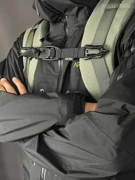Fidlock Магнитный многофункциональный рюкзак Плечевой ремень Быстросъемный нагрудный пуговица Тактический рюкзак 2D Аксессуары