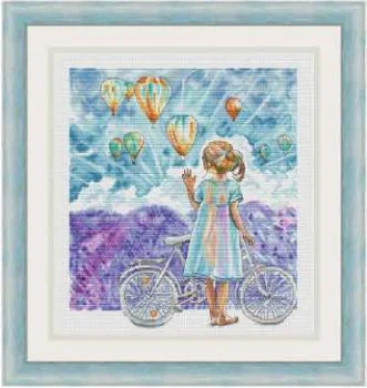 Самый продаваемый Девушка 49-43 Вышивка DIY 14CT Непечатное искусство Наборы для вышивки крестом Набор Вышивка крестом Домашний декор