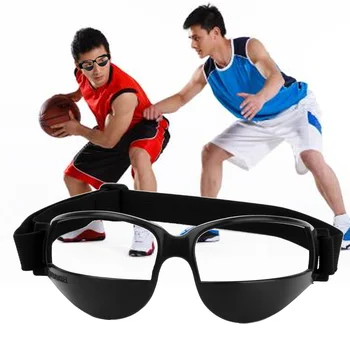 Баскетбольные спортивные очки против низкой головы Баскетбольные тренировочные очки Очки (черные)