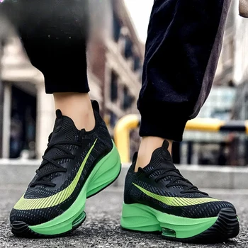  Мужские кроссовки Кроссовки Дышащая спортивная обувь для ходьбы на открытом воздухе Легкая женская удобная спортивная тренировочная обувь