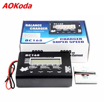 AOK BC168 1-6S 8A 200 Вт 8000 мА Текущий ЖК-дисплей Интеллектуальный дисплей Баланс Заряд/Разряд Lipo / Литиевая батарея для модели RC