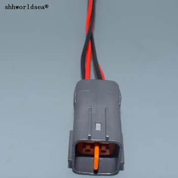 shhworldsea 4 контакт 2. 2 мм 6195-0018 Автомобильные разъемы для датчика кислорода с наружной резьбой