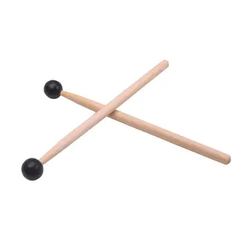 1 пара Аксессуары для перкуссионных инструментов Стальные язычковые барабанные палочки Профессиональная барабанная палочка