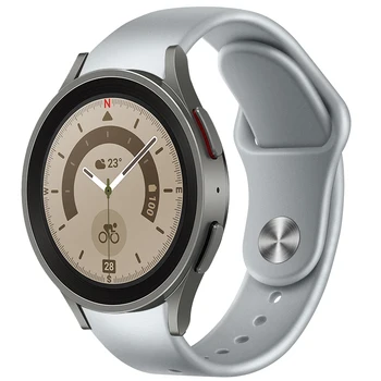 22 мм / 20 мм силиконовый ремешок для Samsung Galaxy watch 6 4 classic 5 pro 3 s3 Active2 band amazfi bip браслет Huawei GT 2/2e/3 ремешок