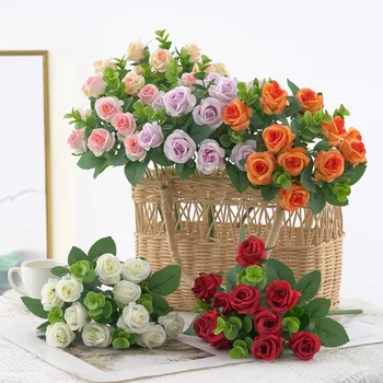 Моделирование букета эвкалиптовой розы, свадебная фотография, предметы интерьера, искусственные цветы, пластиковые цветы