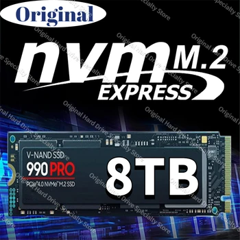990PRO 7500 МБ/с SSD 1 ТБ 2 ТБ 4 ТБ SSD M2 NVMe PCIe 4.0 X4 M.2 2280 NVMe SSD Внутренний твердотельный диск Жесткий диск для настольного ПК PS5