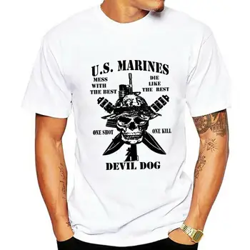 Морская пехота США USMC футболка Морской пехоты Морской пехоты Semper Fi Военный ветеран США(12)