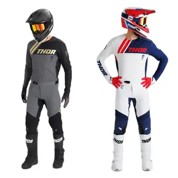2023 Spring Prime Pro Off Road Jersey Set Мотоциклетная гоночная одежда Мотокросс MX Racing Pant Moto Gear Set tr1