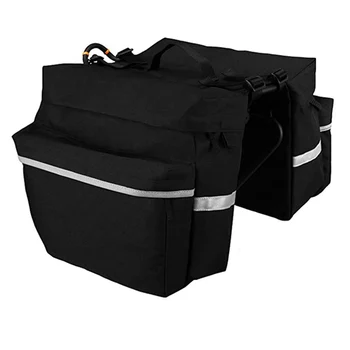 20L MTB Велосипедная сумка Водонепроницаемый На открытом воздухе Багажник для задних сидений Сумка для багажника Большая емкость Двухсторонняя велосипедная сумка XA34TQ