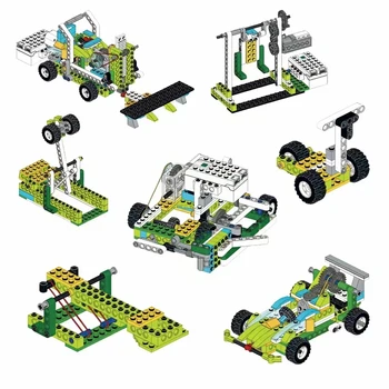 Высокотехнологичный смарт-блок, совместимый с Wedo 2.0 45300 Функция питания робота DIY Учащиеся образовательных школ Изучение строительных блоков