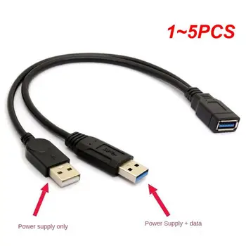 1 ~ 5 шт. 10 см 20 см 40 см 90 градусов вверх и вниз и влево и вправо USB 2.0 A Удлинитель USB на USB Female Удлинительный адаптер Черный кабель