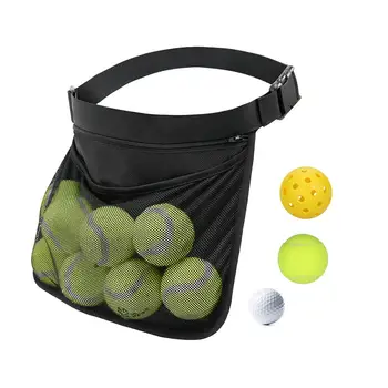 Сумка для теннисного мяча, сумка для пиклбола, сетчатая сумка для хранения, спортивный аксессуар для женщин, мужчин, подростков, спортсменов