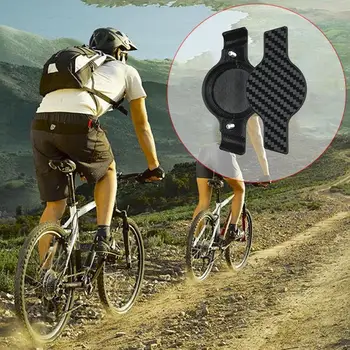 Чехол для GPS-локатора с защитой от потери для Apple AirTag Bike Mount Road Велосипед Клетка для бутылок Держатель поддержки универсального велосипедного трекера D2W7