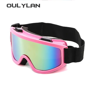Новые лыжные очки Мужчины Женщины UV400 Противотуманные лыжные очки Снежные очки Взрослый сноуборд Очки Спортивные очки для верховой езды