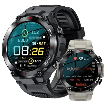 K37 Смарт-часы Новые 1,3-дюймовые На открытом воздухе Три Профилактика Упражнение Шаг GPS Позиционирование Кислород в крови Сердечный ритм Мониторинг сна