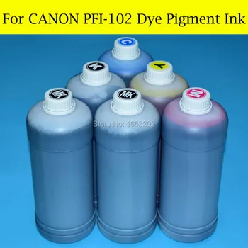 6 литровые чернила для МФУ Canon PFI-102 PFI-104 для принтера Canon