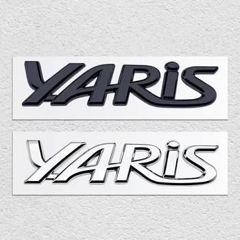 1 шт. Автомобильный декор 3D ABS Авто Буква Задний багажник Эмблема Значок Наклейка Для Toyota Yaris Logo Rav4 Prius Corolla Camry CHR Аксессуары