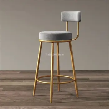 Роскошный кухонный стул Барный стул Реплика скандинавского дизайна Барный стул Современный Banco Para Barra de Cocina Мебель BY002