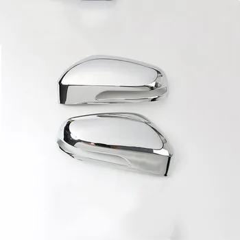 Крышка зеркала заднего вида Бровь для Chery Tiggo 8 2018-2020 Авто Стиль ABS Хром Украшение Зеркало заднего вида Дождевой козырек Отделка 2 шт.