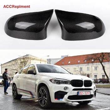  Крышка зеркал заднего вида из углеродного волокна подходит для замены крышки BMW X3 F25 X4 F26 2014-2018