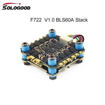 SoloGood F722 Stack ICM42688P F722 Полетный контроллер BLHELI_S 60A 4 в 1 ESC 30,5X30,5 мм 2-6S для FPV Freestyle Drones Parts
