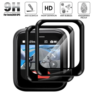  защитная пленка для экрана Insta360 GPS Preview Remote HD Прозрачные защитные пленки Защита от царапин Полное покрытие 3D изогнутая пленка Не стеклянная