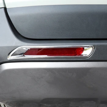 Задний задний задний противотуманный фонарь Абажур Рамка Отделка Противотуманные фары Крышки Крышки Протектор Для Toyota RAV4 2020 Противотуманный абажур Стайлинг автомобиля