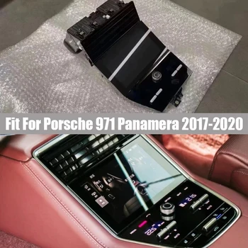 Оригинальная заводская панель кондиционера, подходящая для Porsche 971 Panamera 2017 - 2020 Четырехприводная задняя выпускная панель кондиционера